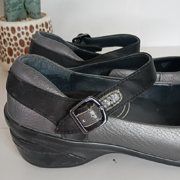 Dansko Metallic Mary Jane Shoes Women’s EU 36 Comfort Clogs Gently 5.5 6 - Picture 5 of 15